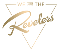 we are the REVELERS Logo Gold